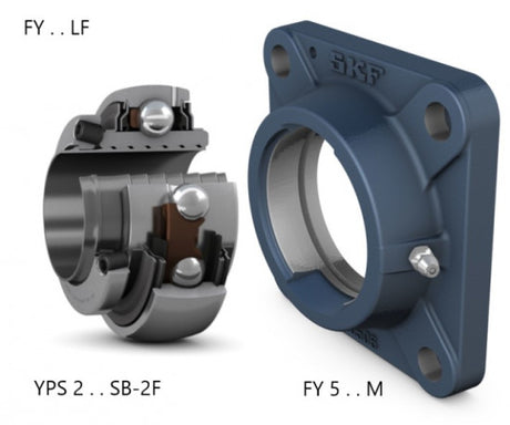 SKF FY 40 LF flens-assemblage van lagereenheid