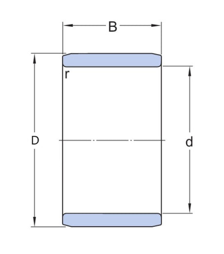 SKF IR 7X10X10.5 anneau de roulement